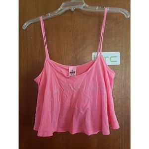 Love Pink crop top